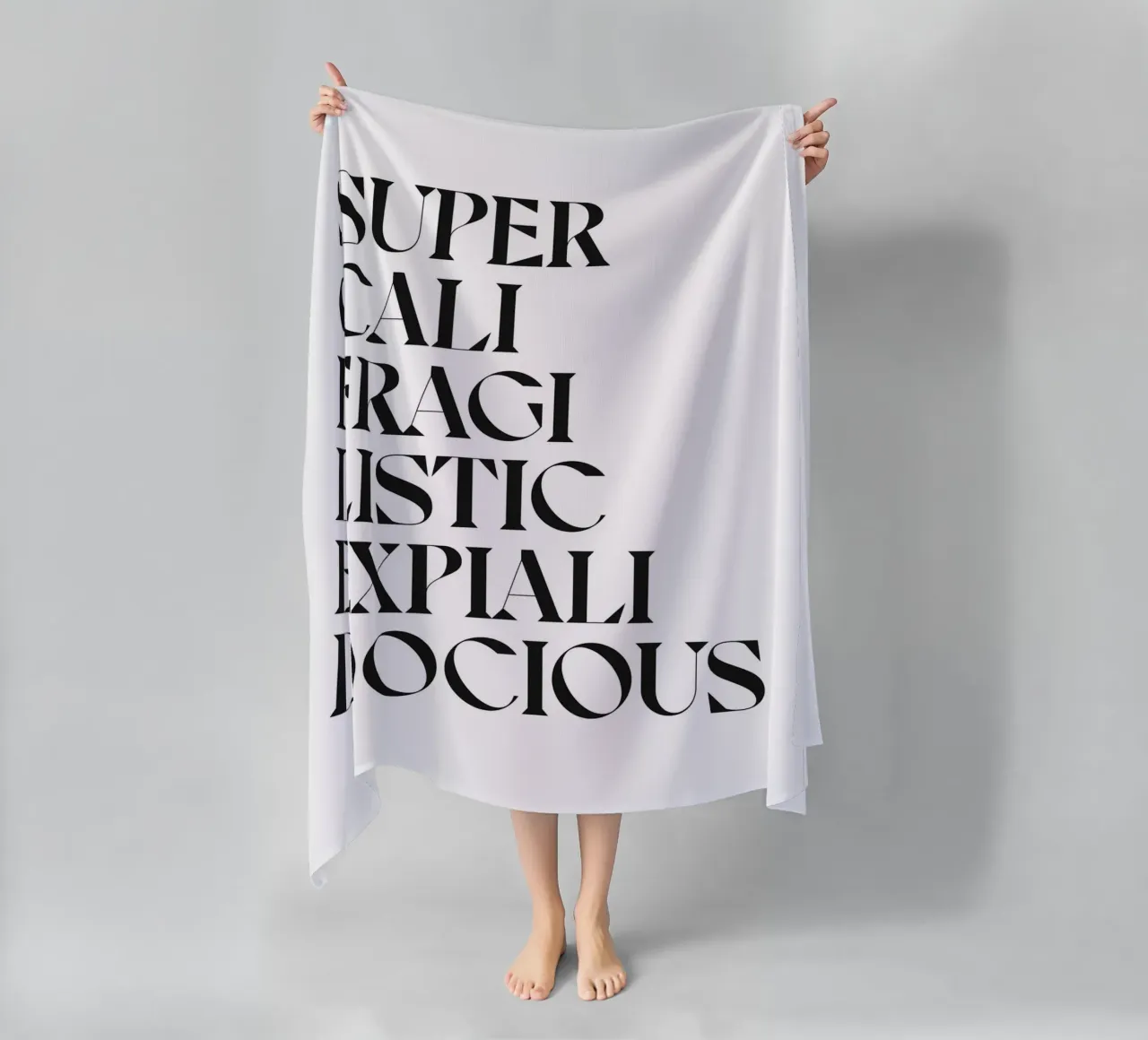 SUPERCALIFRAGILISTICEXPIALIDOCIOUS telo mare da n.4