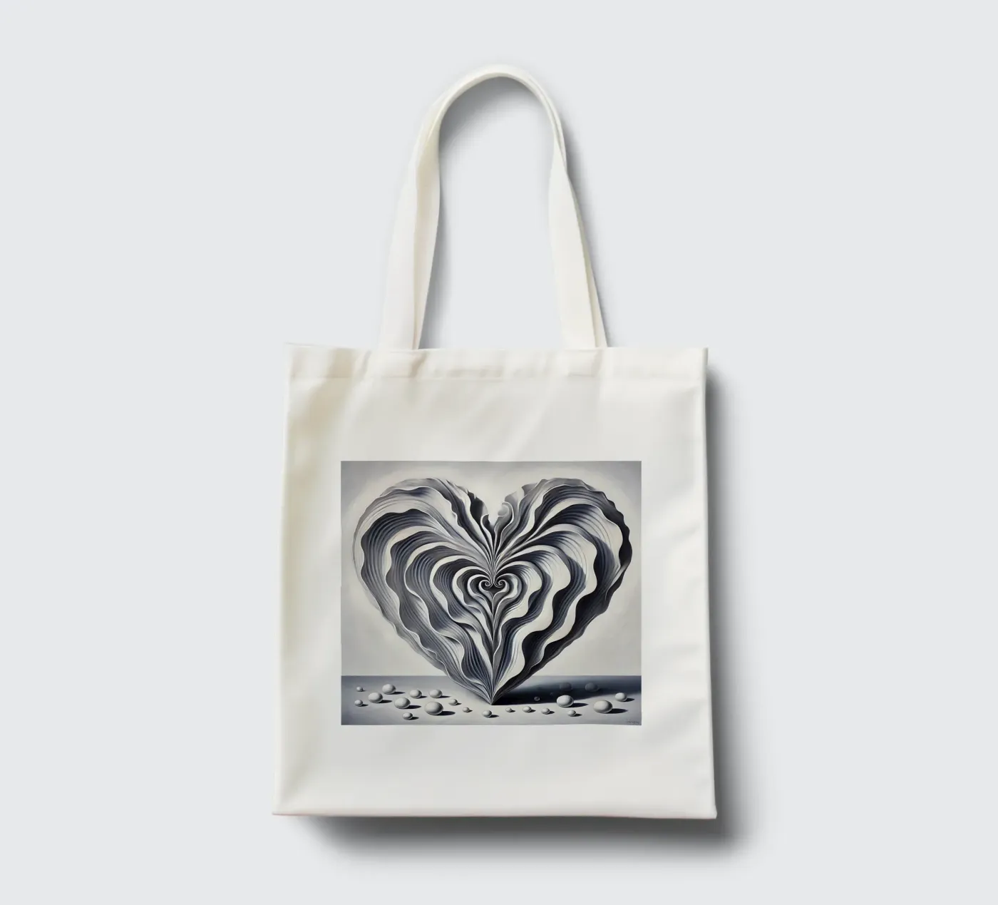 Cuore borsa in juta da nomad