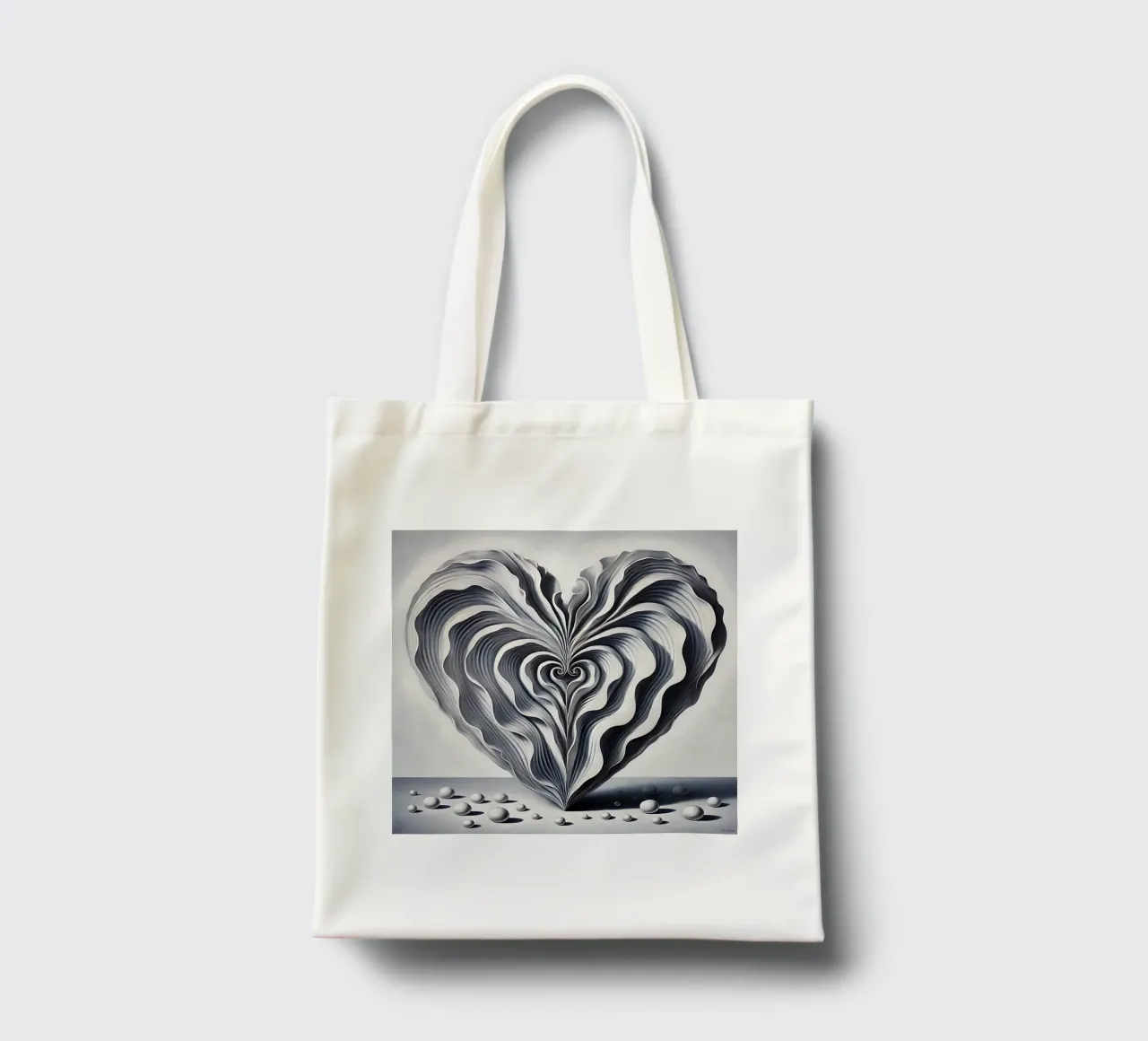 Cuore borsa in juta da nomad