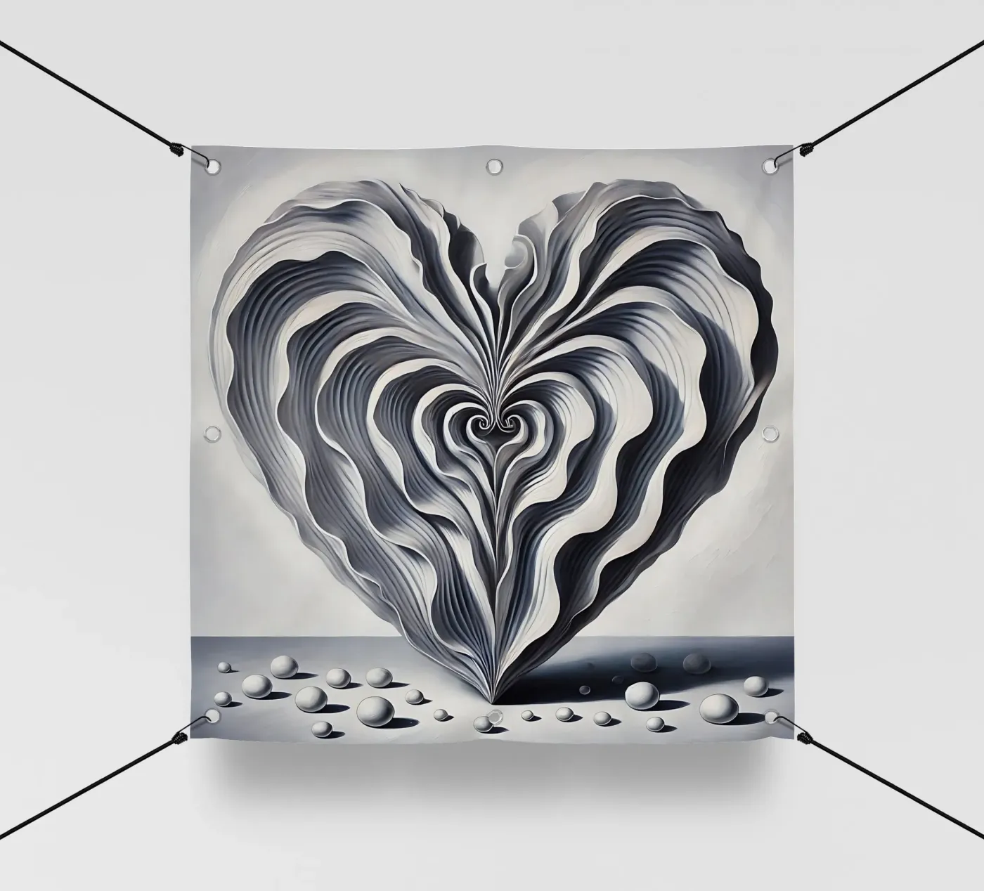 Cuore telo in pvc da nomad
