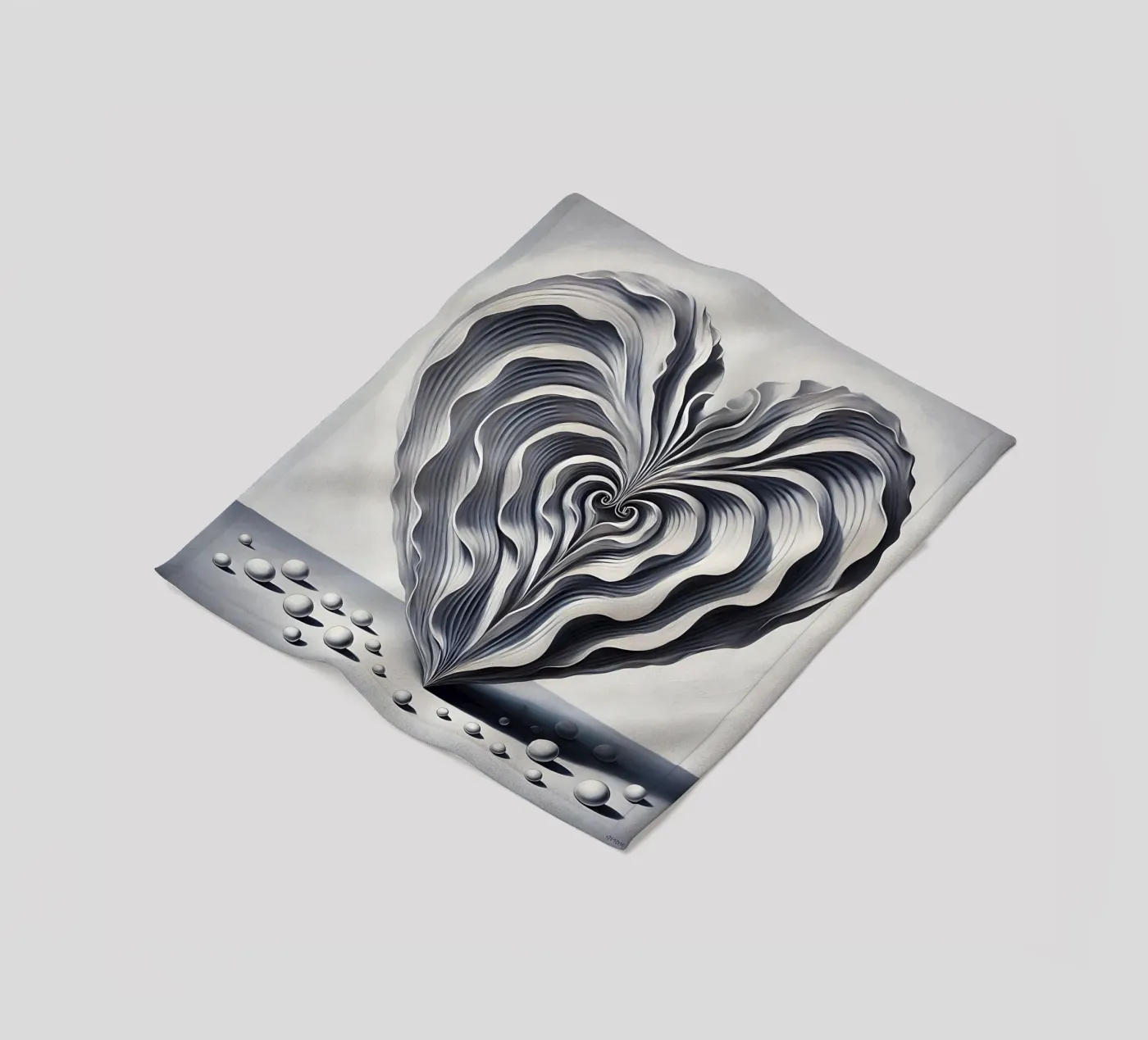 Cuore coperta in pile da nomad