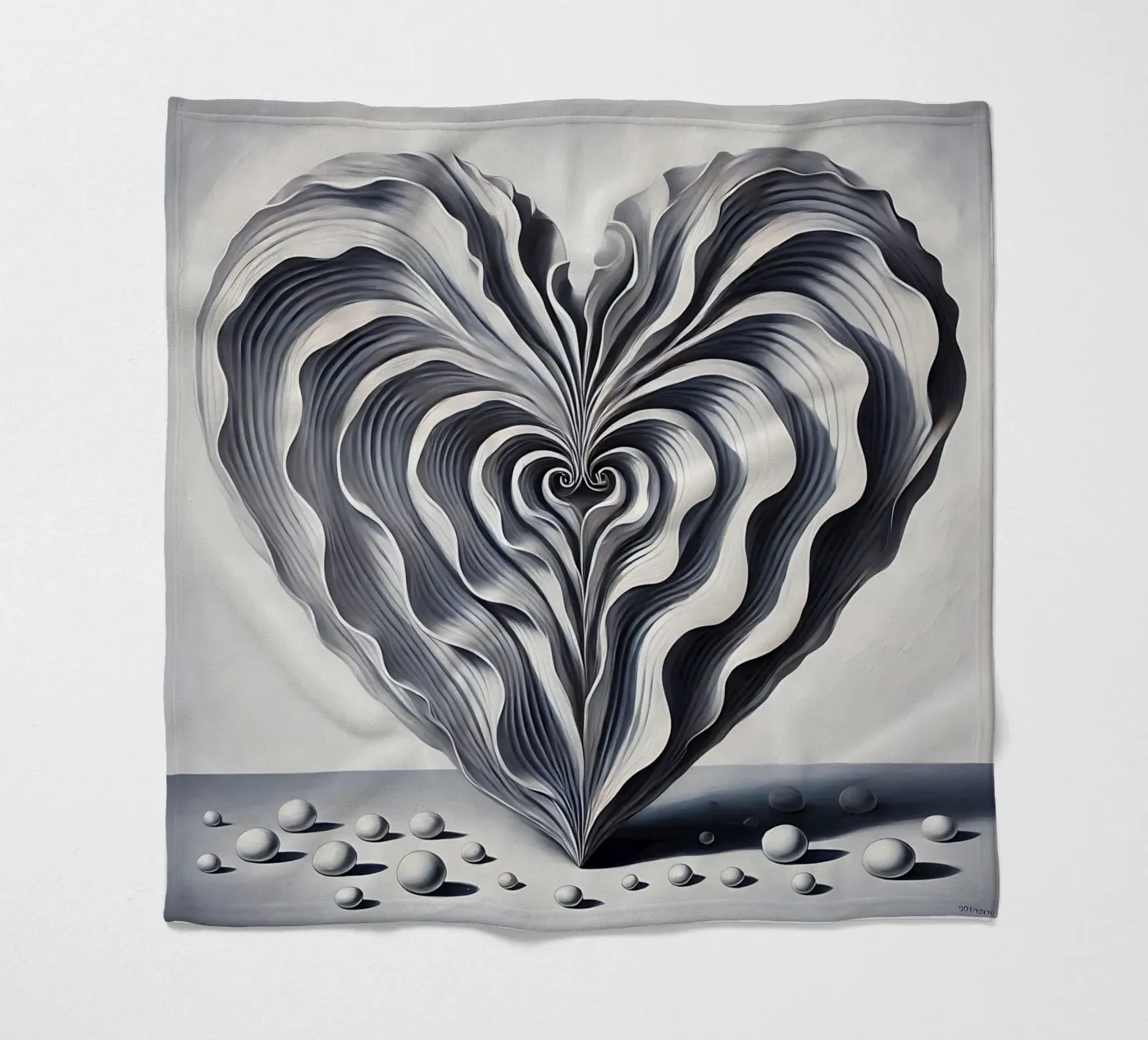 Cuore coperta in pile da nomad