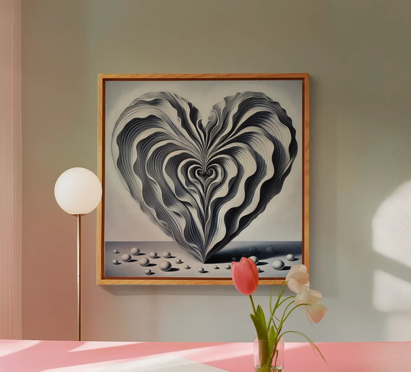 Heart plexiglass da nomad