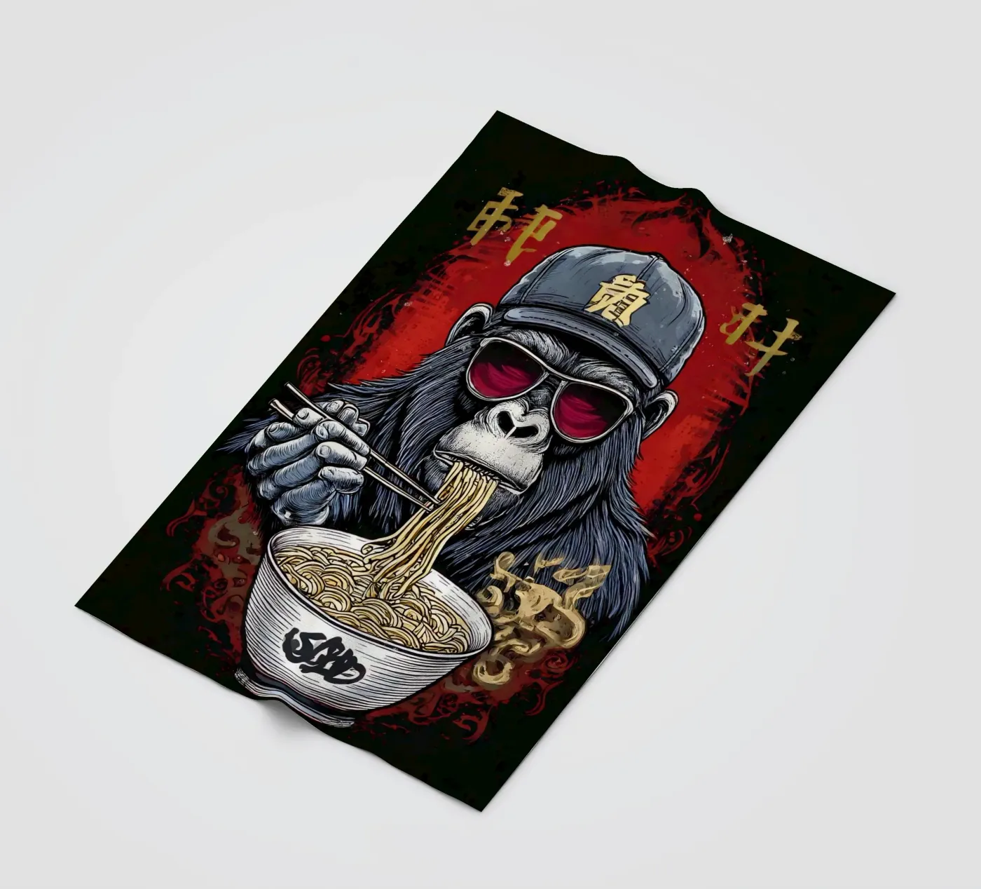 foul Monkey fleecedeken van tylerstudio