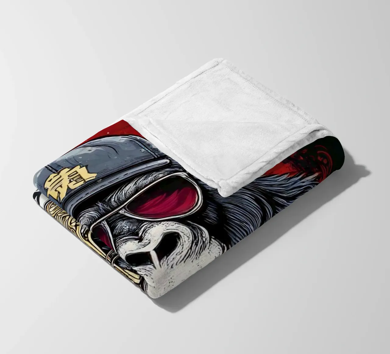 foul Monkey coperta in pile da tylerstudio