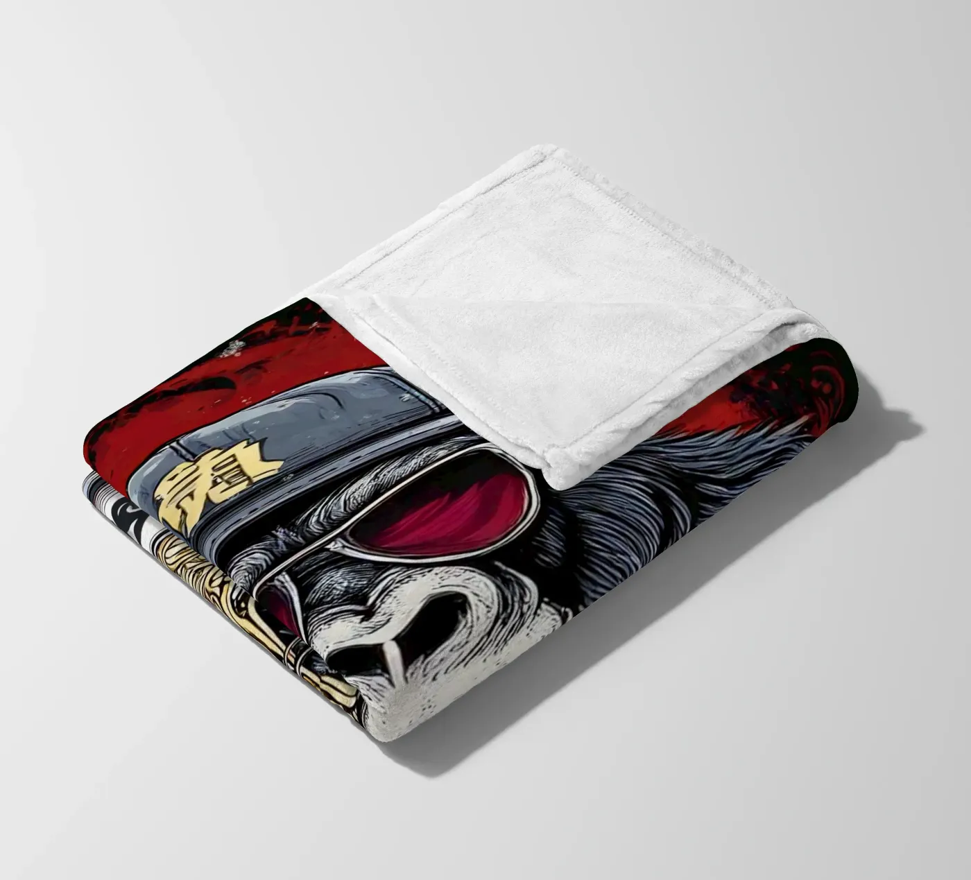 foul Monkey Fleecedecke von tylerstudio