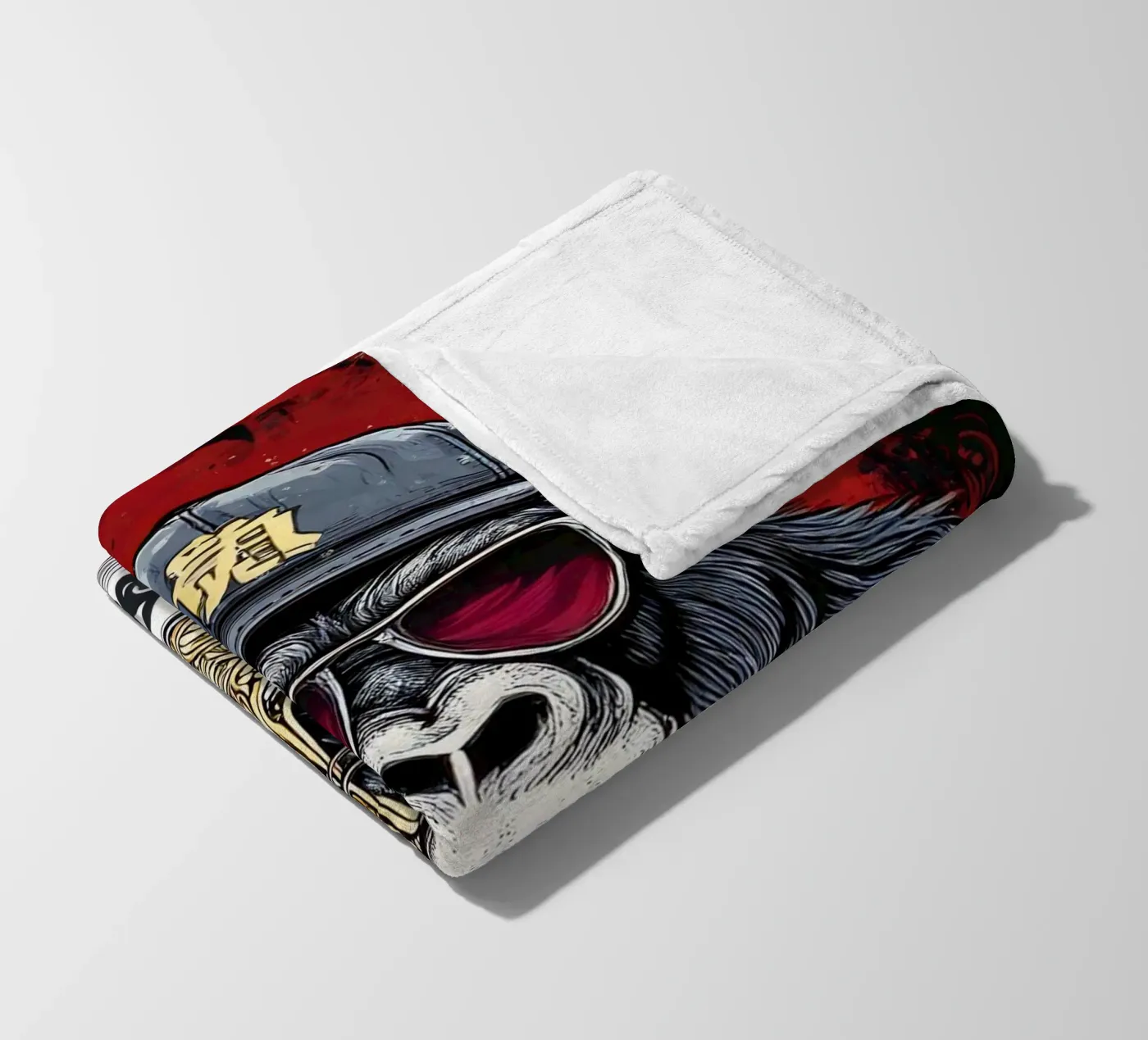 foul Monkey Fleecedecke von tylerstudio