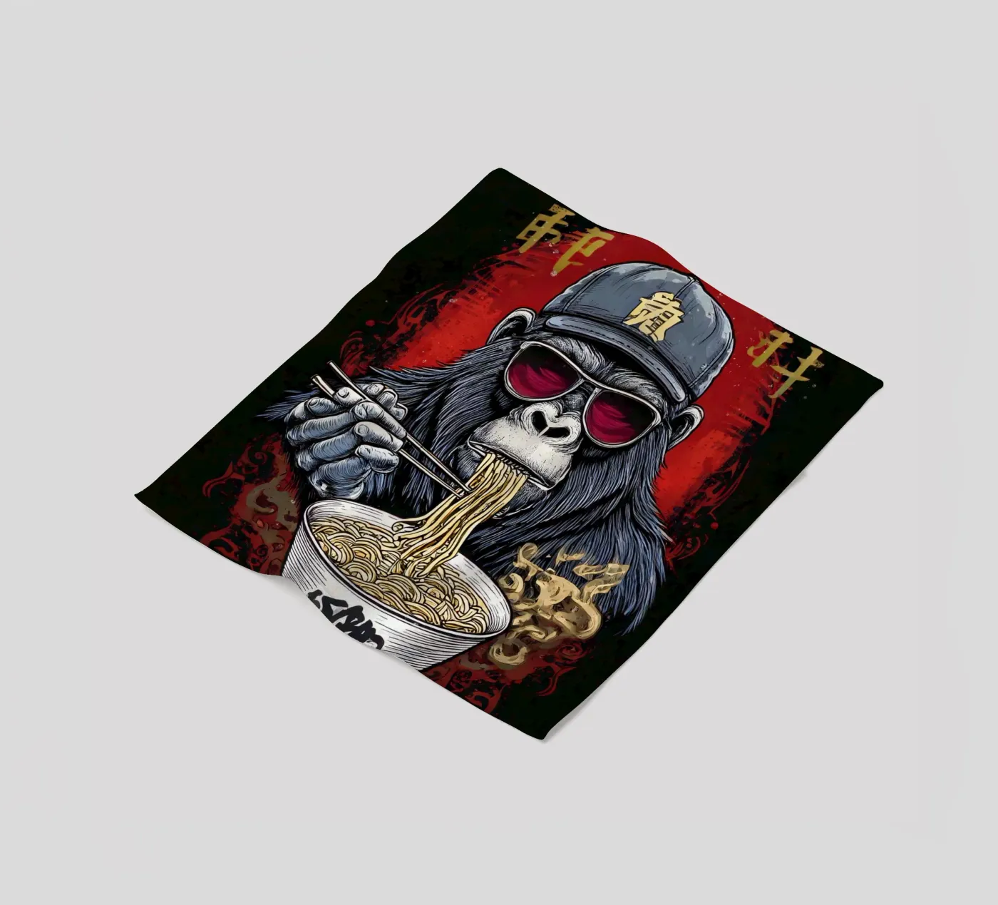 foul Monkey Fleecedecke von tylerstudio