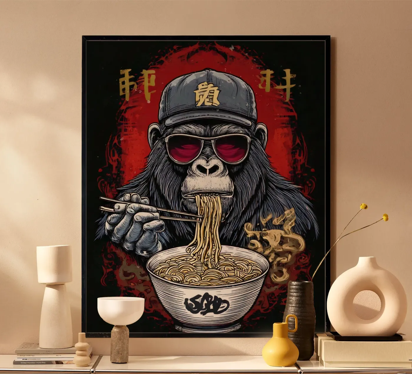 foul Monkey poster by tylerstudio