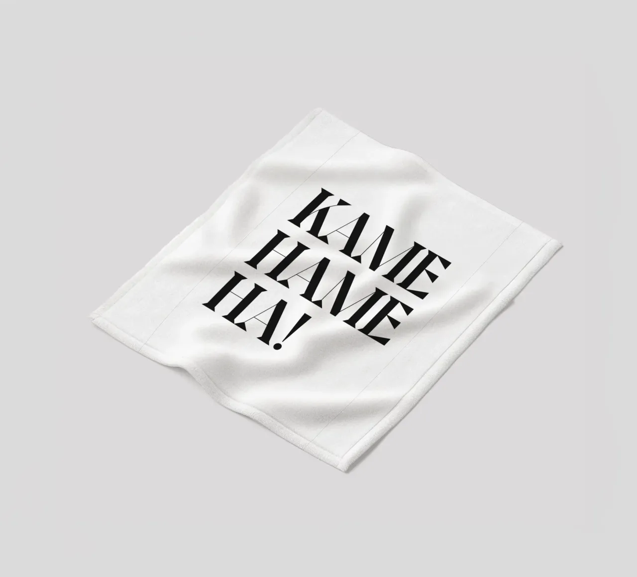 KAME HAME HA coperta in pile da n.4
