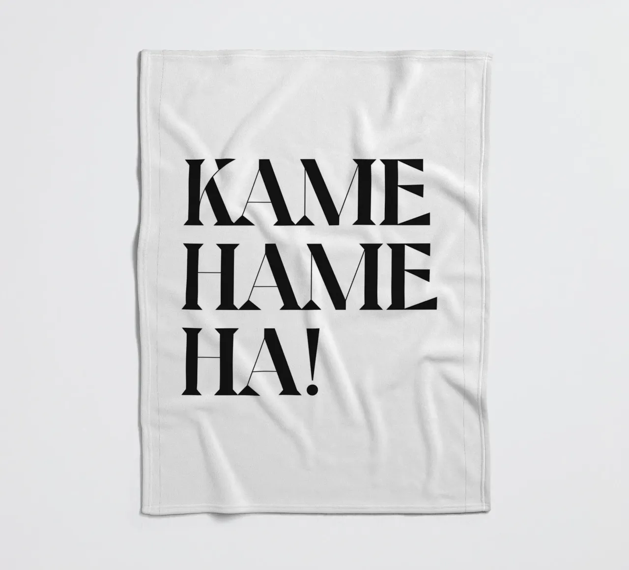 KAME HAME HA coperta in pile da n.4