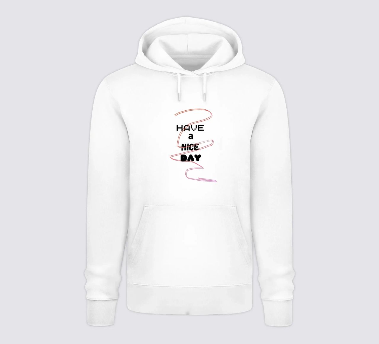 XL_Have a Nice Day felpa con cappuccio da Crypto_Jungle