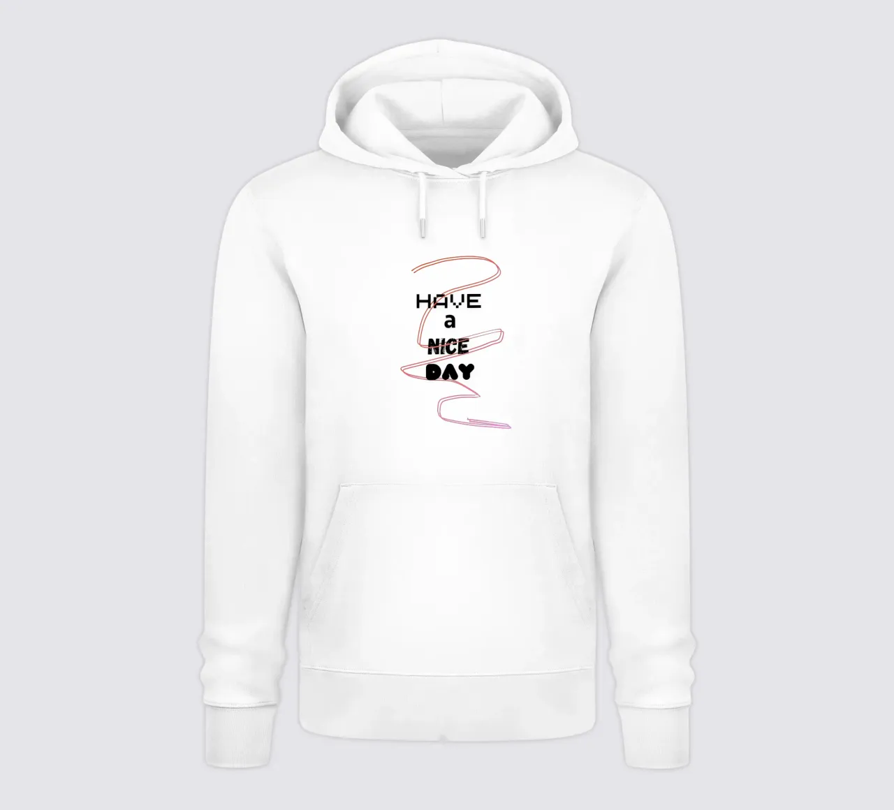XL_Have a Nice Day felpa con cappuccio da Crypto_Jungle