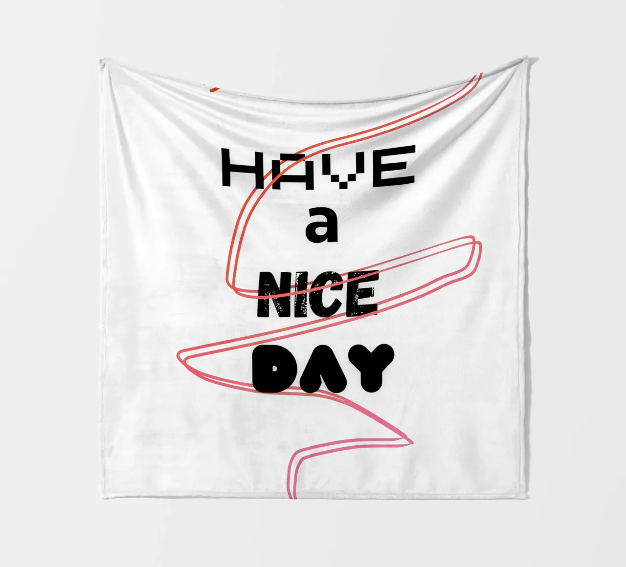 XL_Have a Nice Day coperta in pile da Crypto_Jungle
