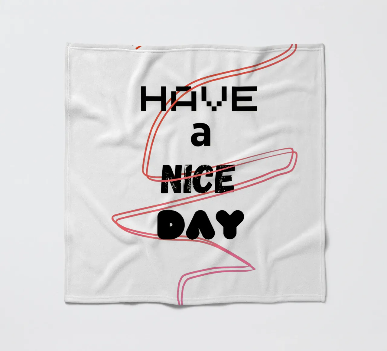 XL_Have a Nice Day coperta in pile da Crypto_Jungle