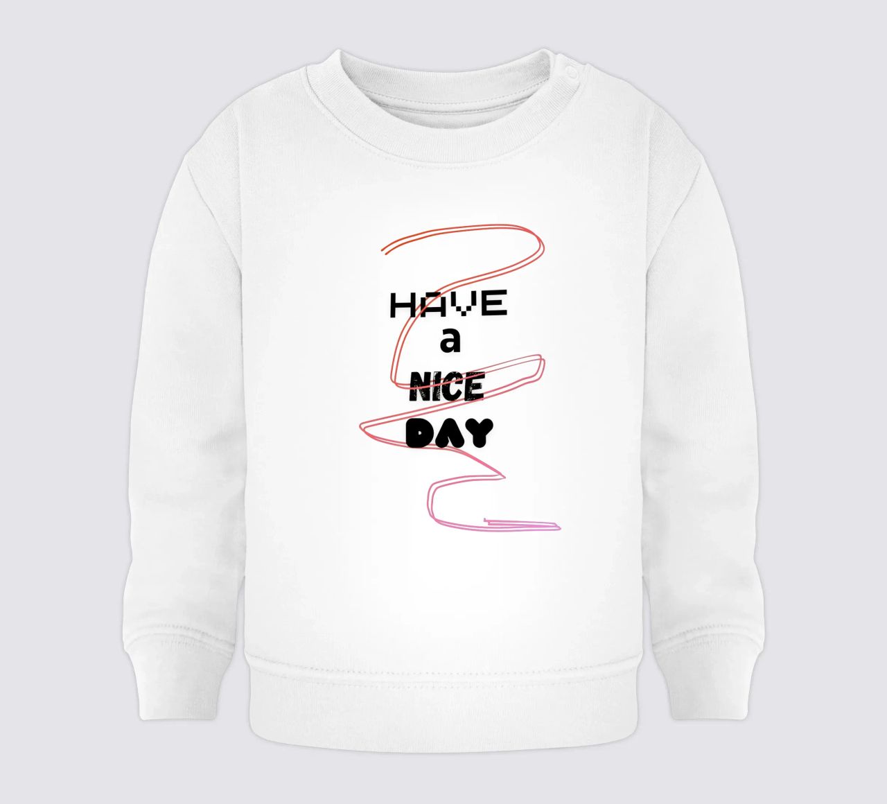 XL_Have a Nice Day felpa neonato da Crypto_Jungle