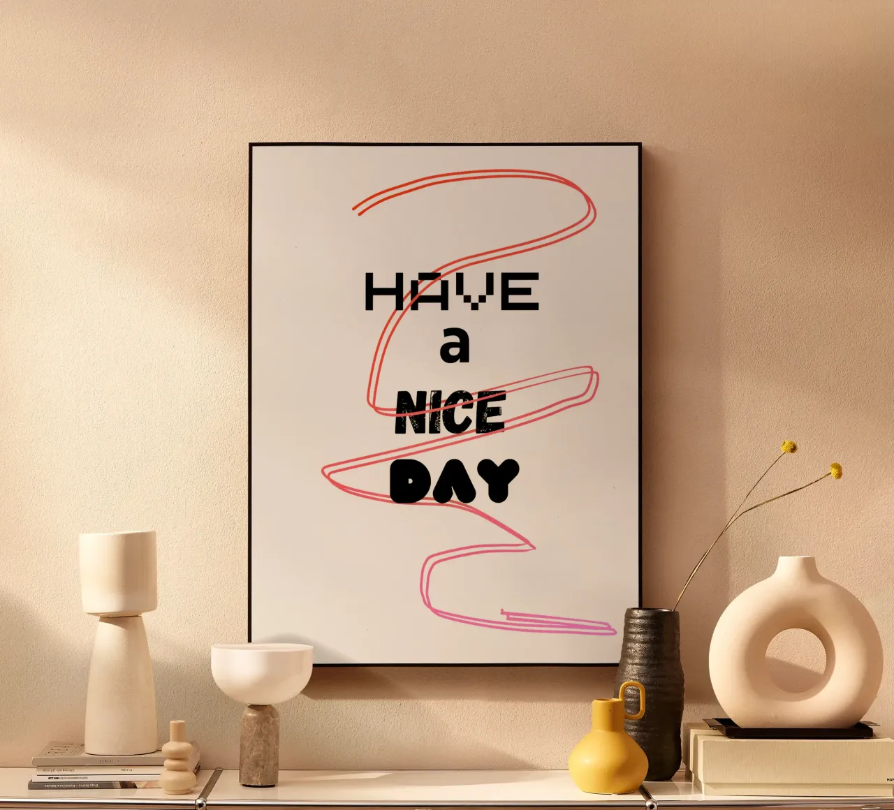 XL_Have a Nice Day plexiglass da Crypto_Jungle