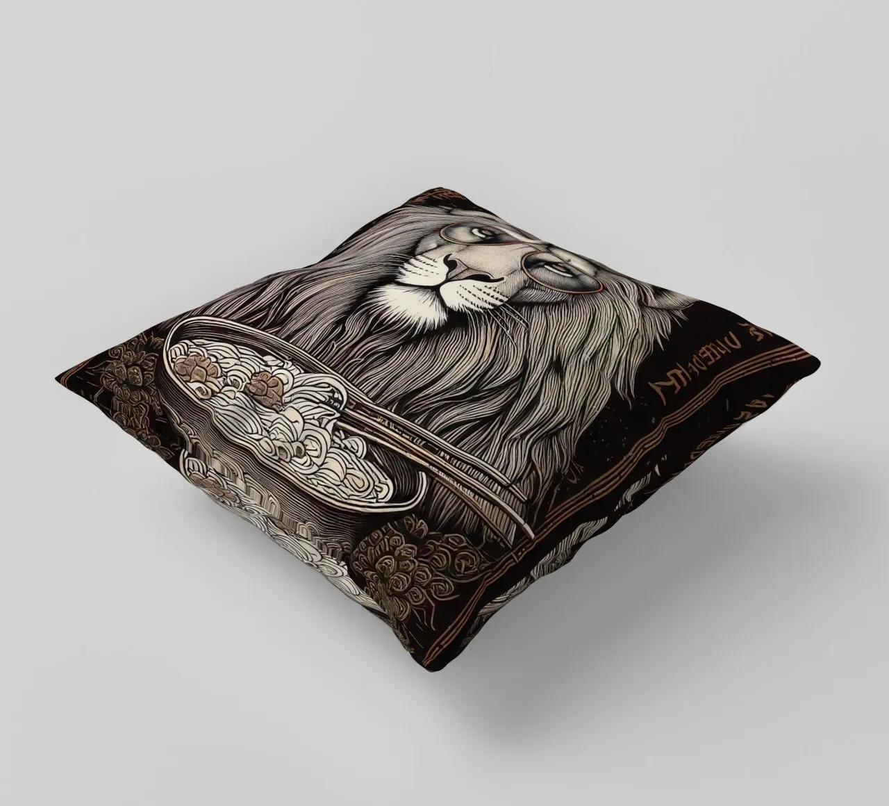 Lion cool cuscino da tylerstudio