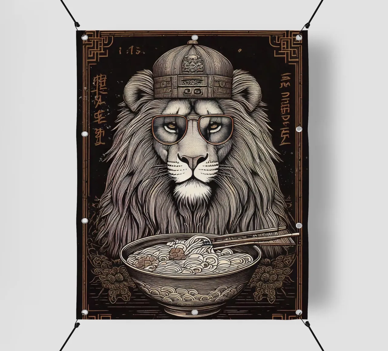 Lion cool telo in pvc da tylerstudio