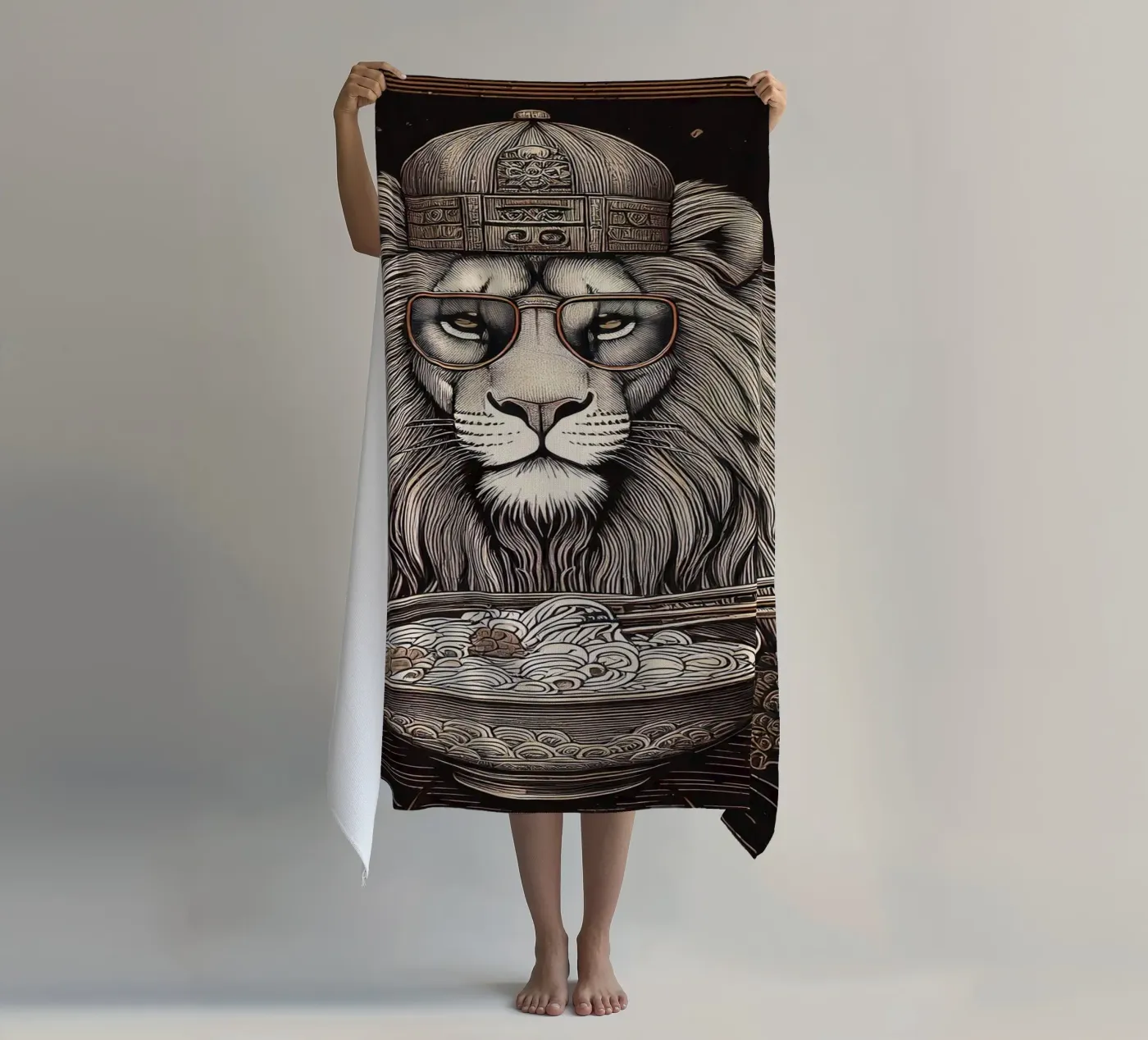 Lion cool telo mare da tylerstudio