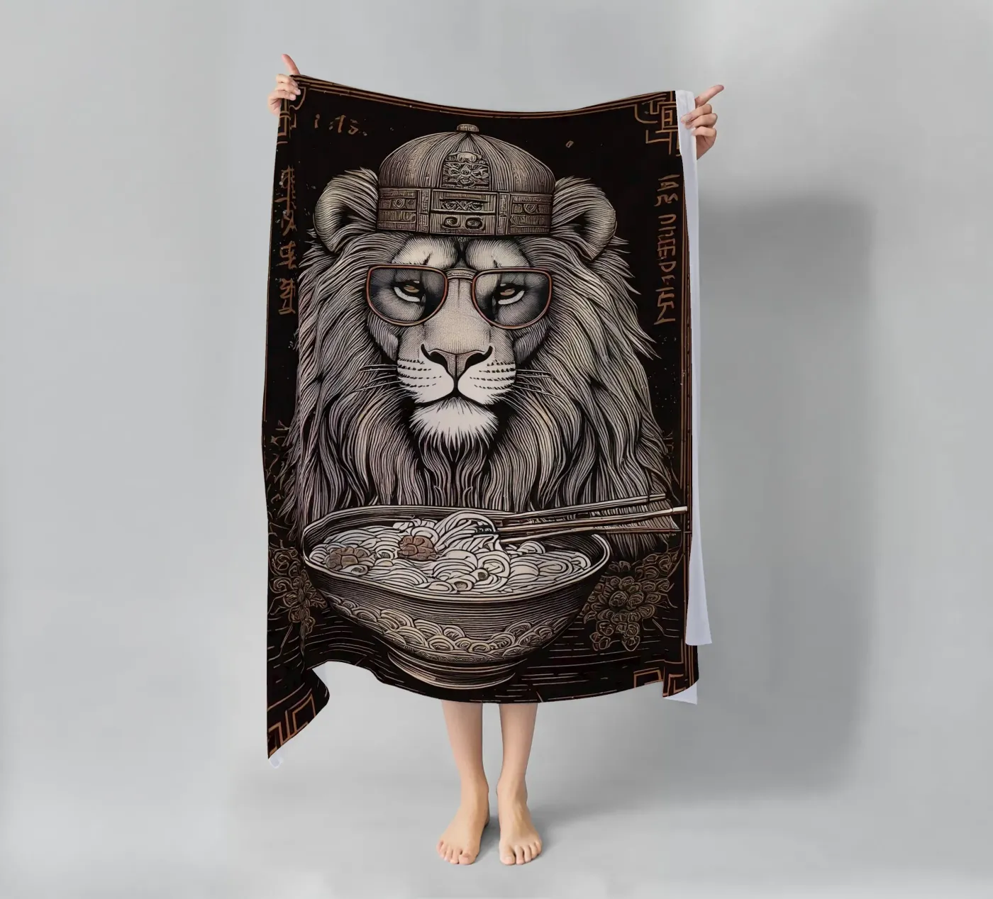 Lion cool telo mare da tylerstudio