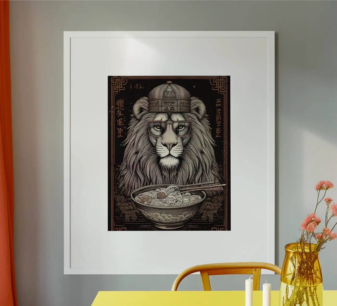 Lion cool poster van tylerstudio
