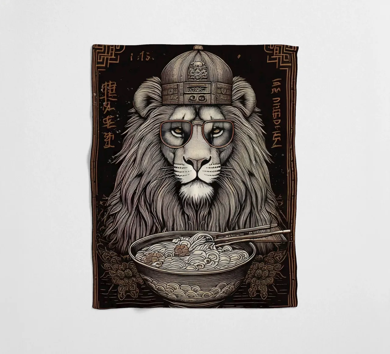 Lion cool coperta in pile da tylerstudio