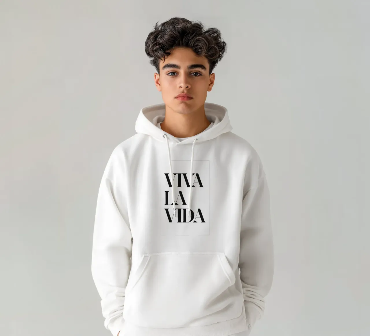 LUNGA VITA felpa con cappuccio da n.4
