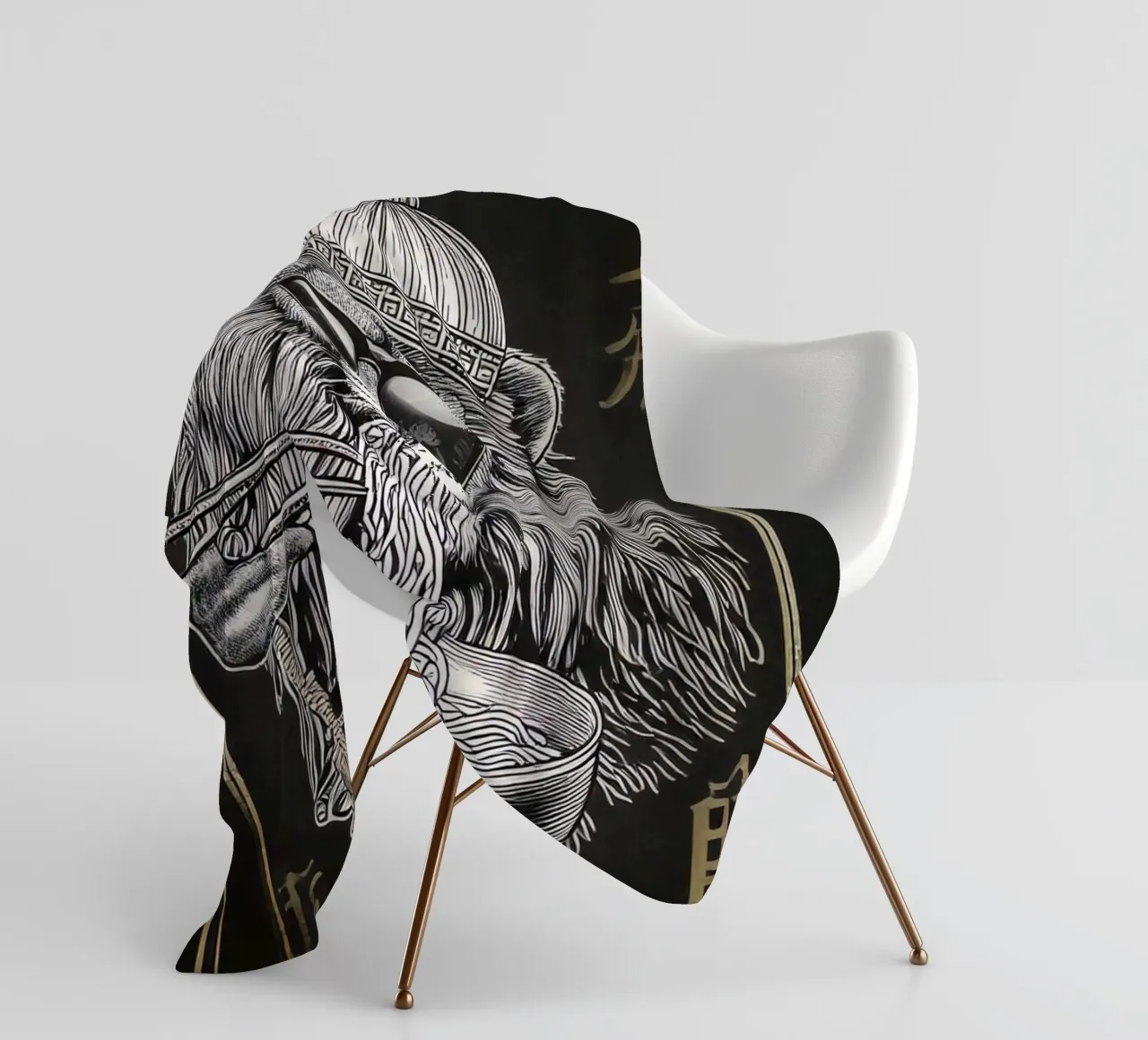 Lion freedom coperta in pile da tylerstudio