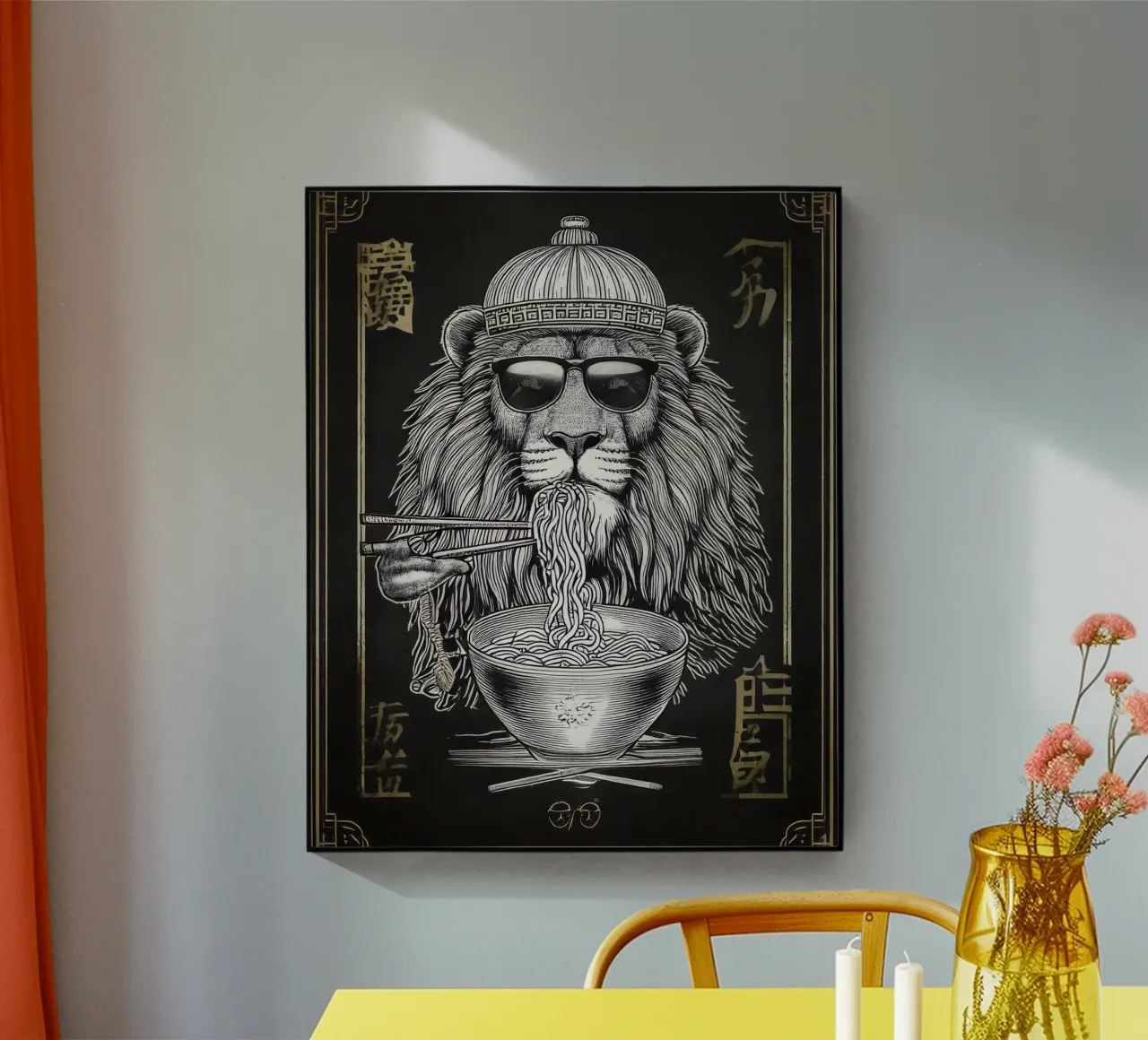 Lion freedom plexiglass da tylerstudio