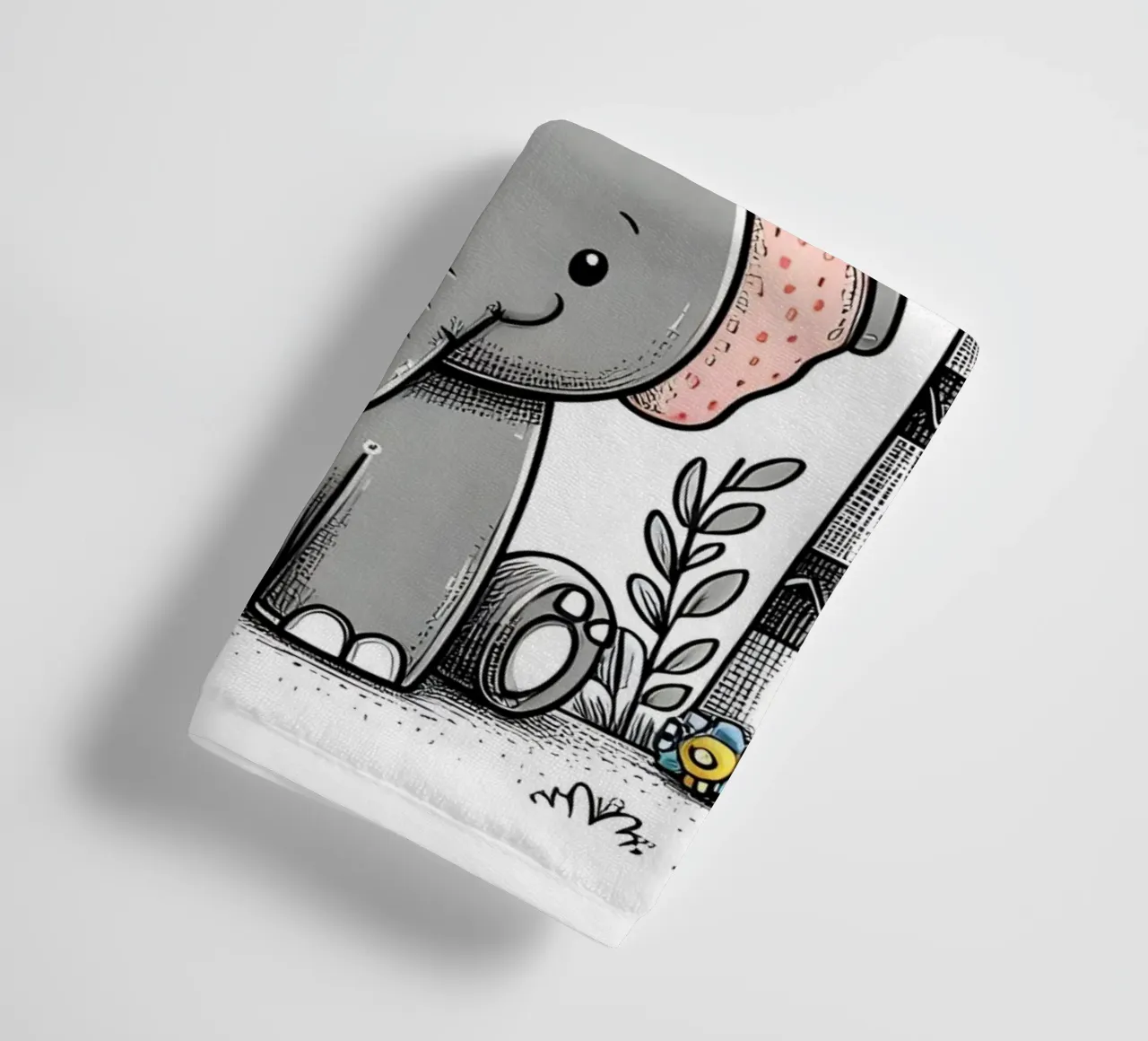 Elephant towel by hunde-katzen-tiere