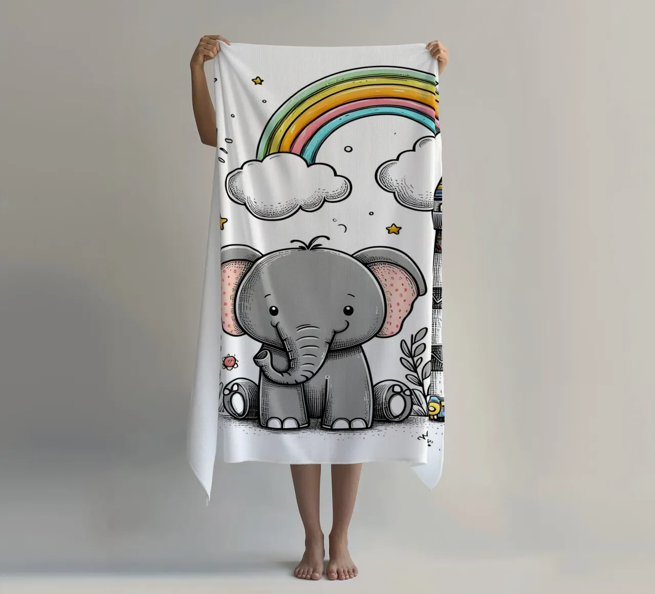 Elefante telo mare da hunde-katzen-tiere