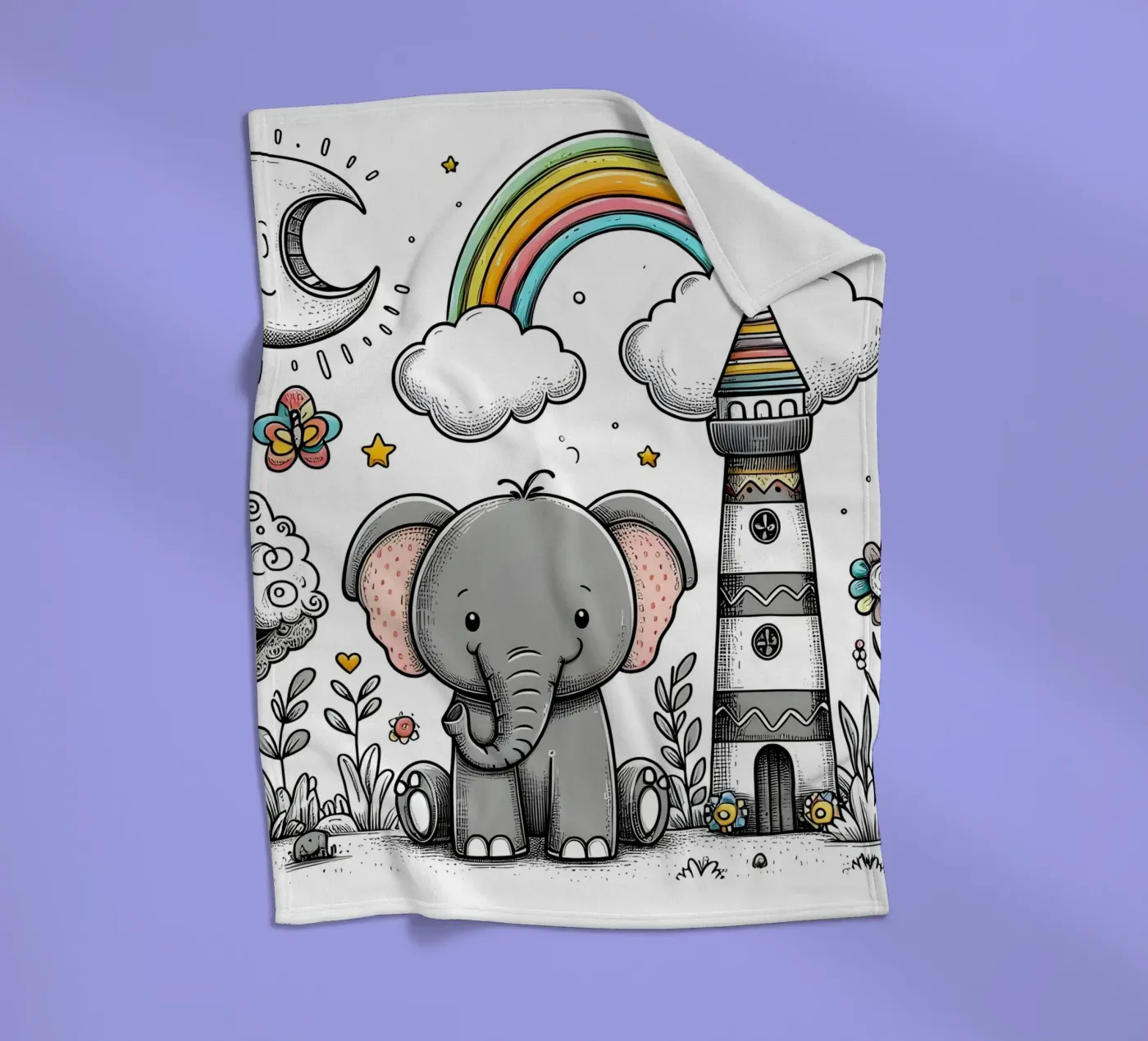 Elephant Fleecedecke von hunde-katzen-tiere