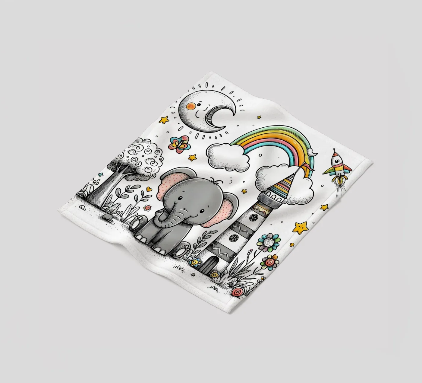 Elephant Fleecedecke von hunde-katzen-tiere