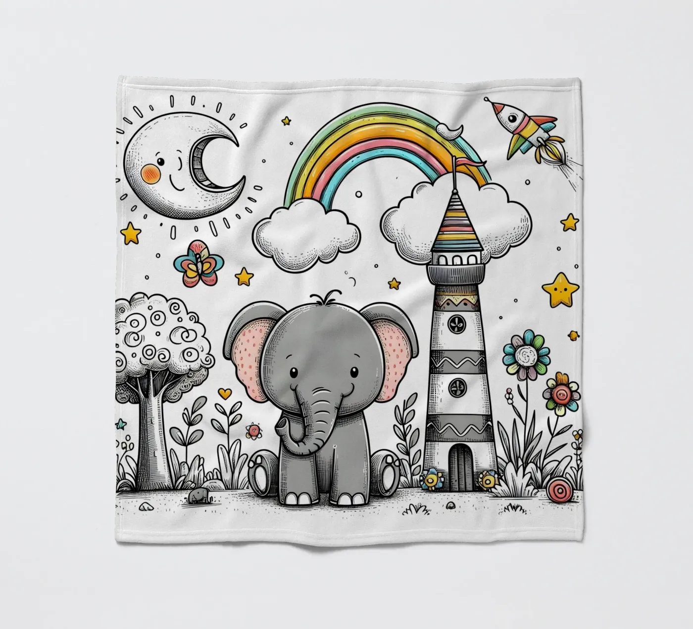 Elephant Fleecedecke von hunde-katzen-tiere