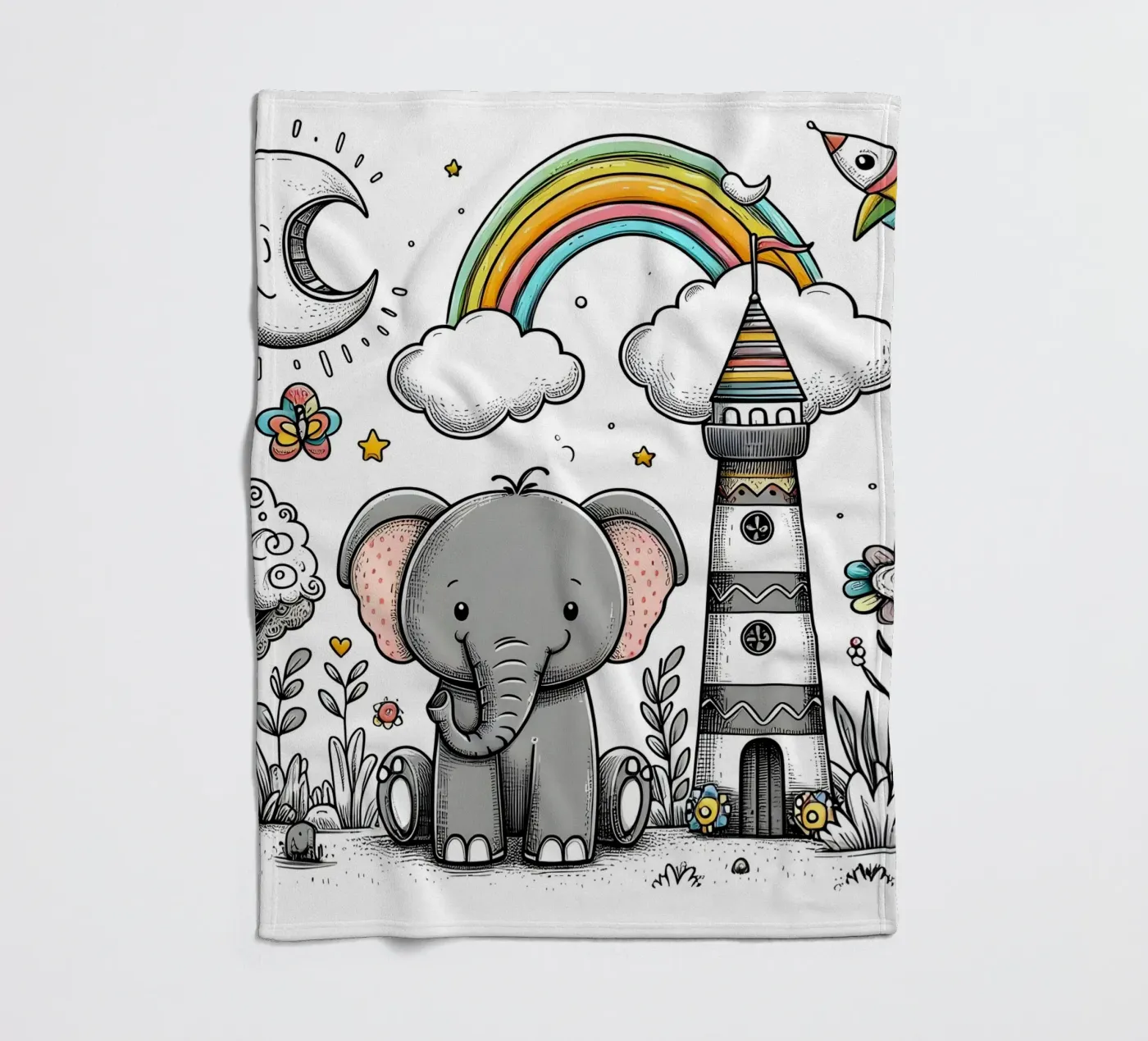 Elephant Fleecedecke von hunde-katzen-tiere