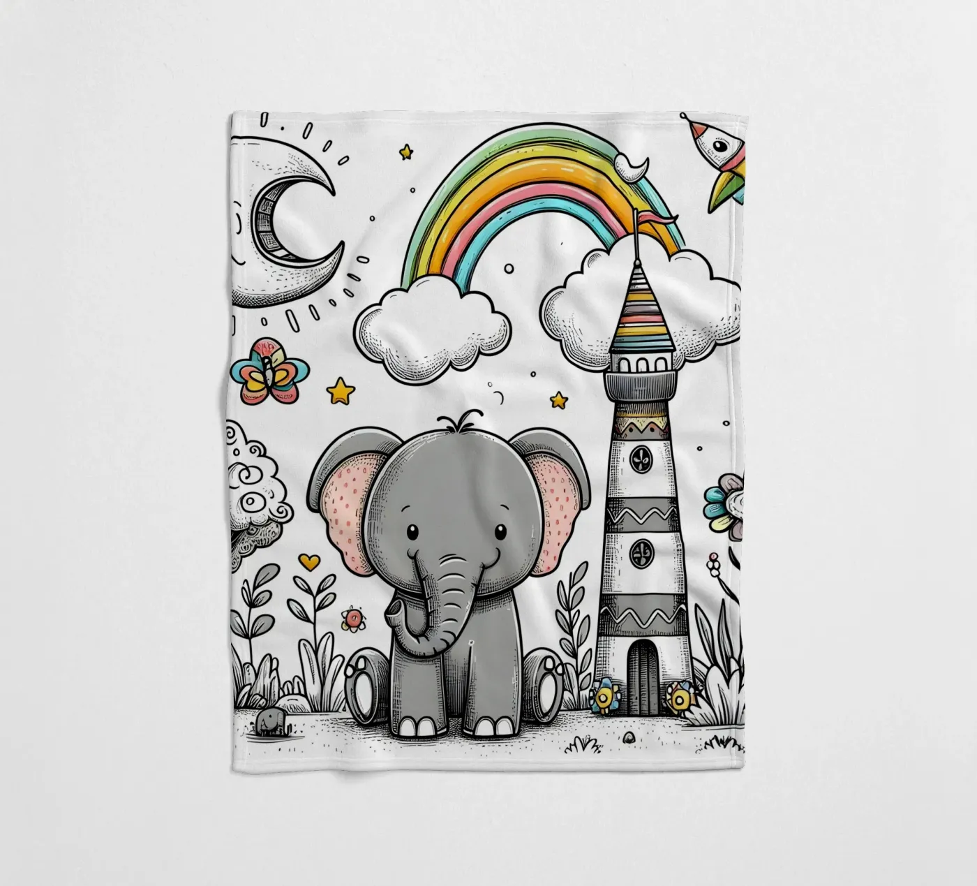 Elephant Fleecedecke von hunde-katzen-tiere