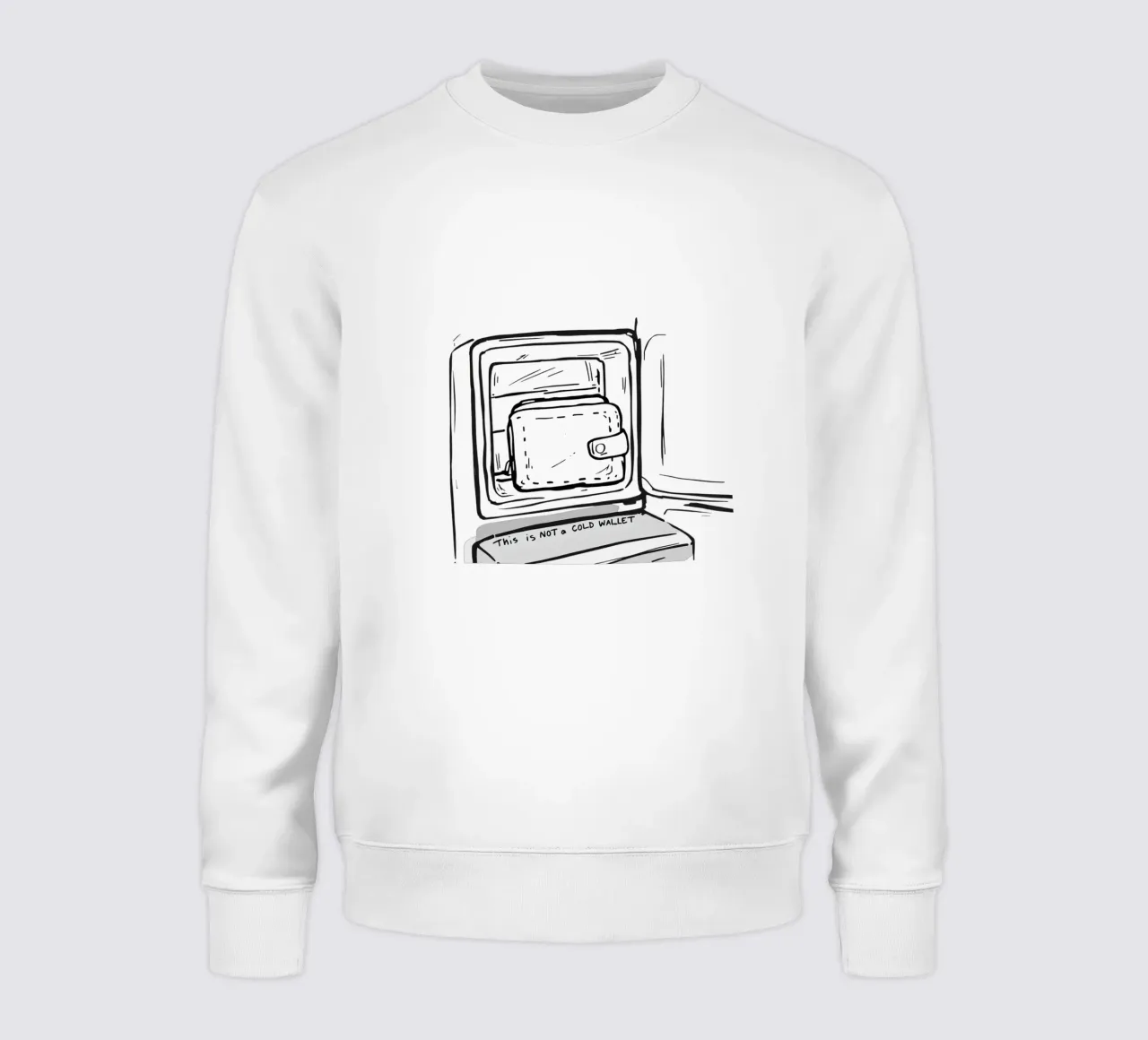 Cold Wallet NOT felpa da Crypto_Jungle