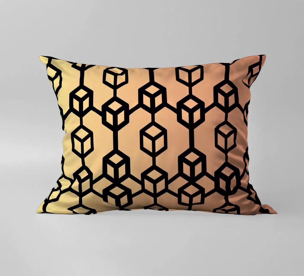 TheBloCk_X_BTC decorative cushion by Crypto_Jungle