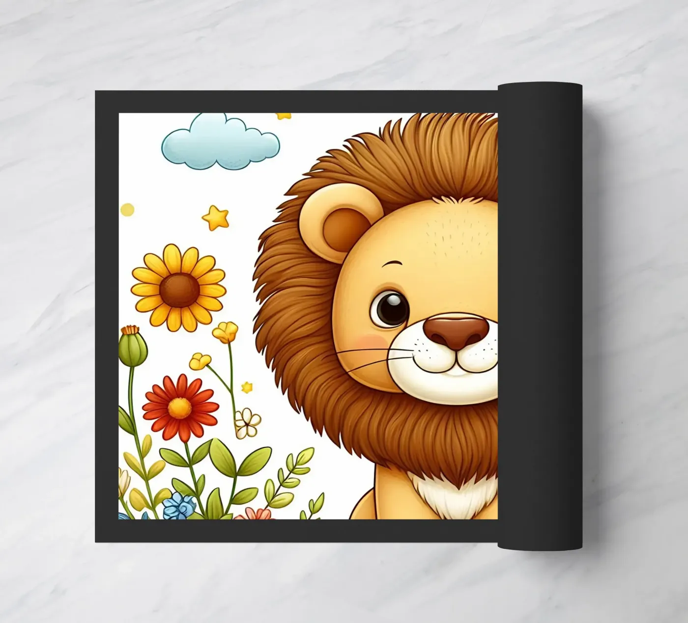 Lion zerbino da hunde-katzen-tiere