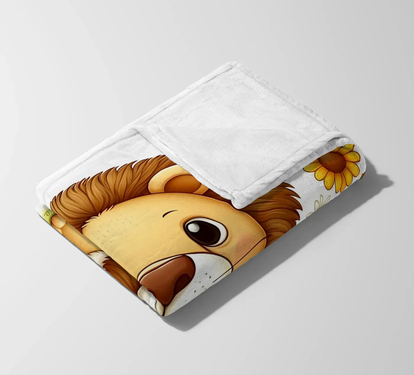 Löwe Fleecedecke von hunde-katzen-tiere