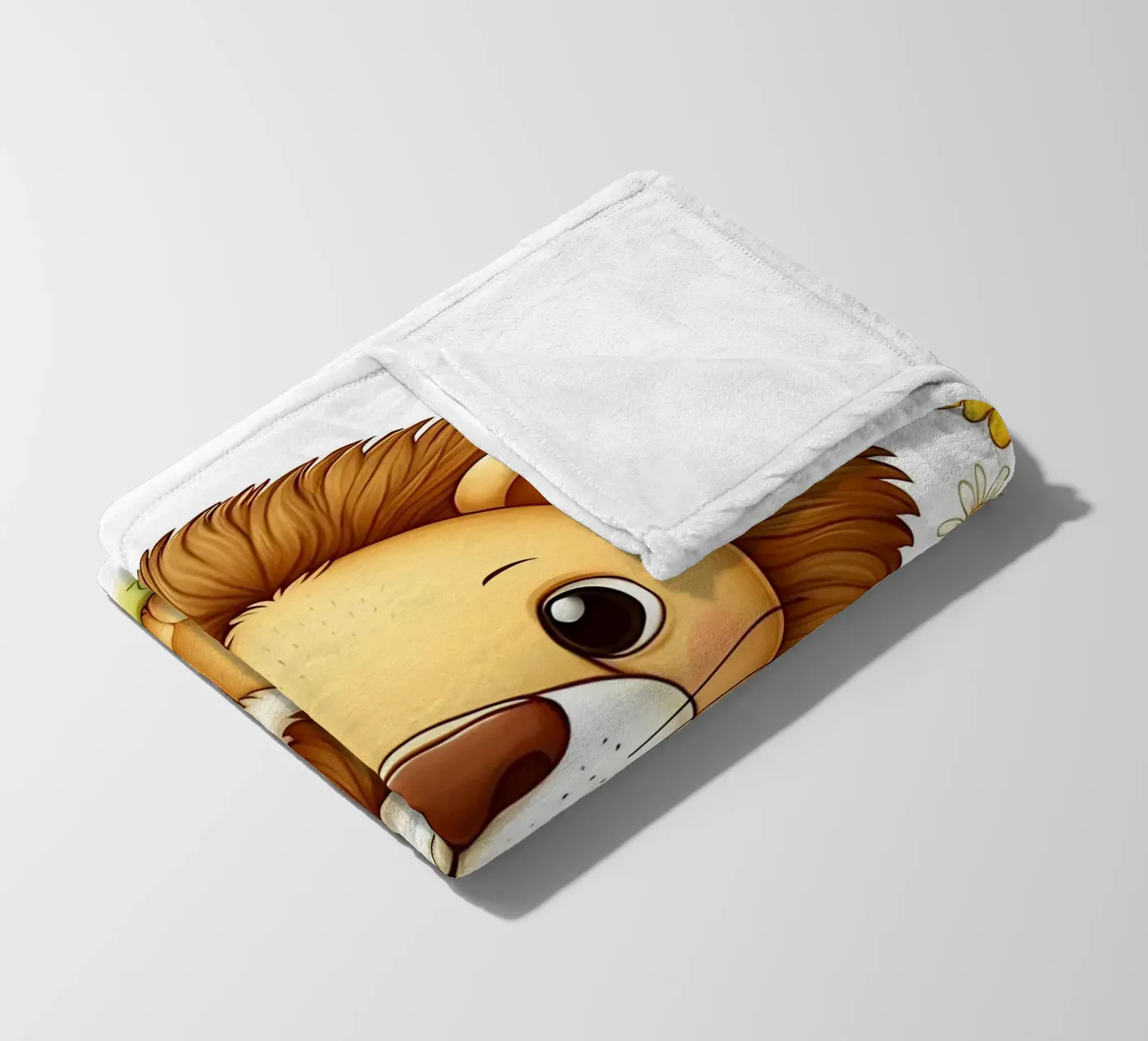 Löwe Fleecedecke von hunde-katzen-tiere