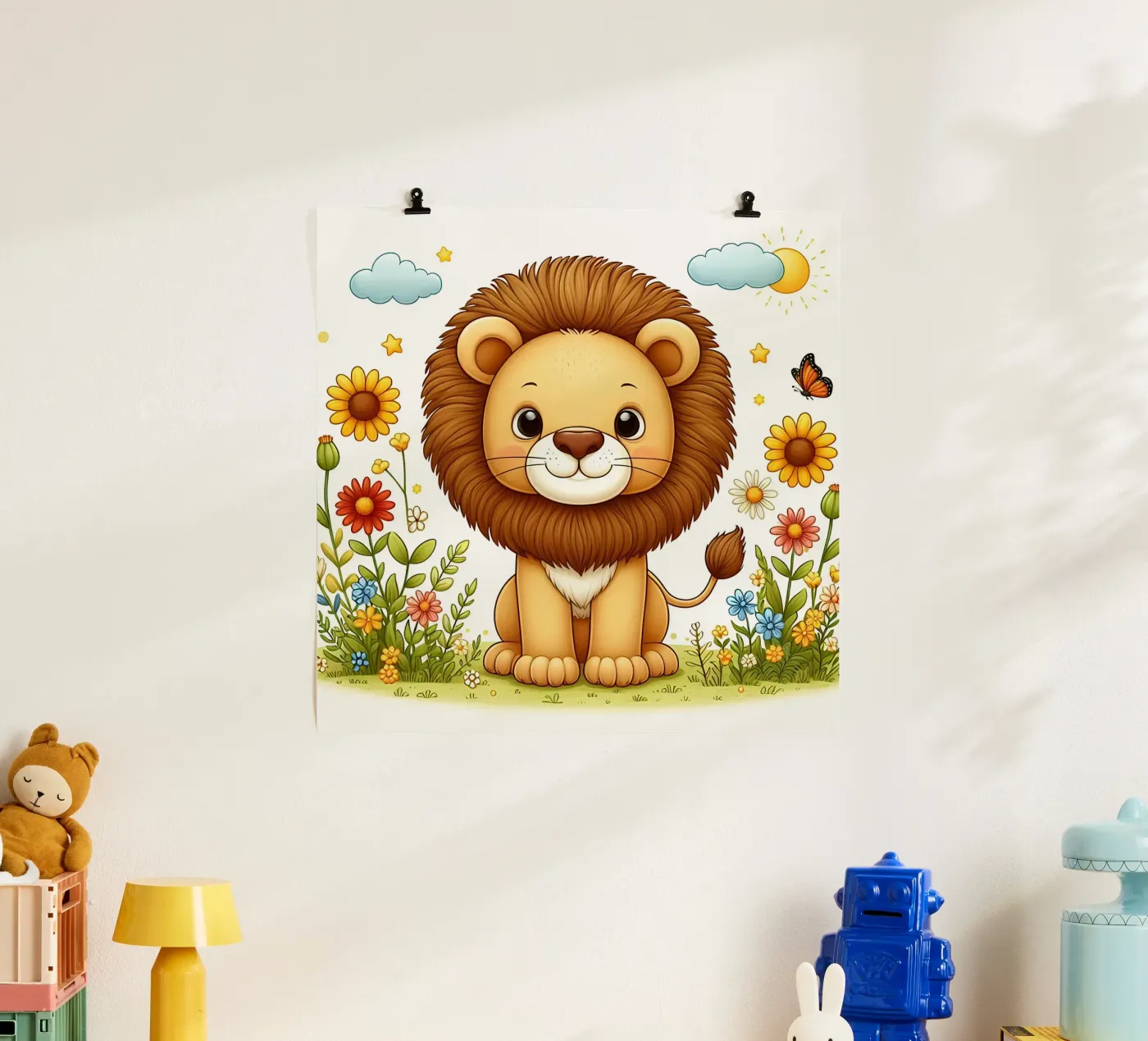 Leone poster da hunde-katzen-tiere