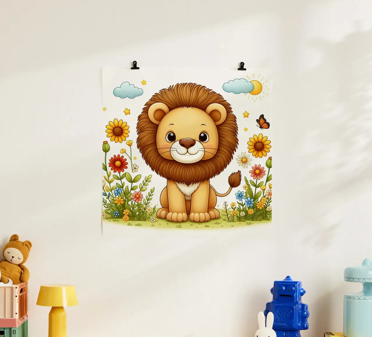 Leone poster da hunde-katzen-tiere