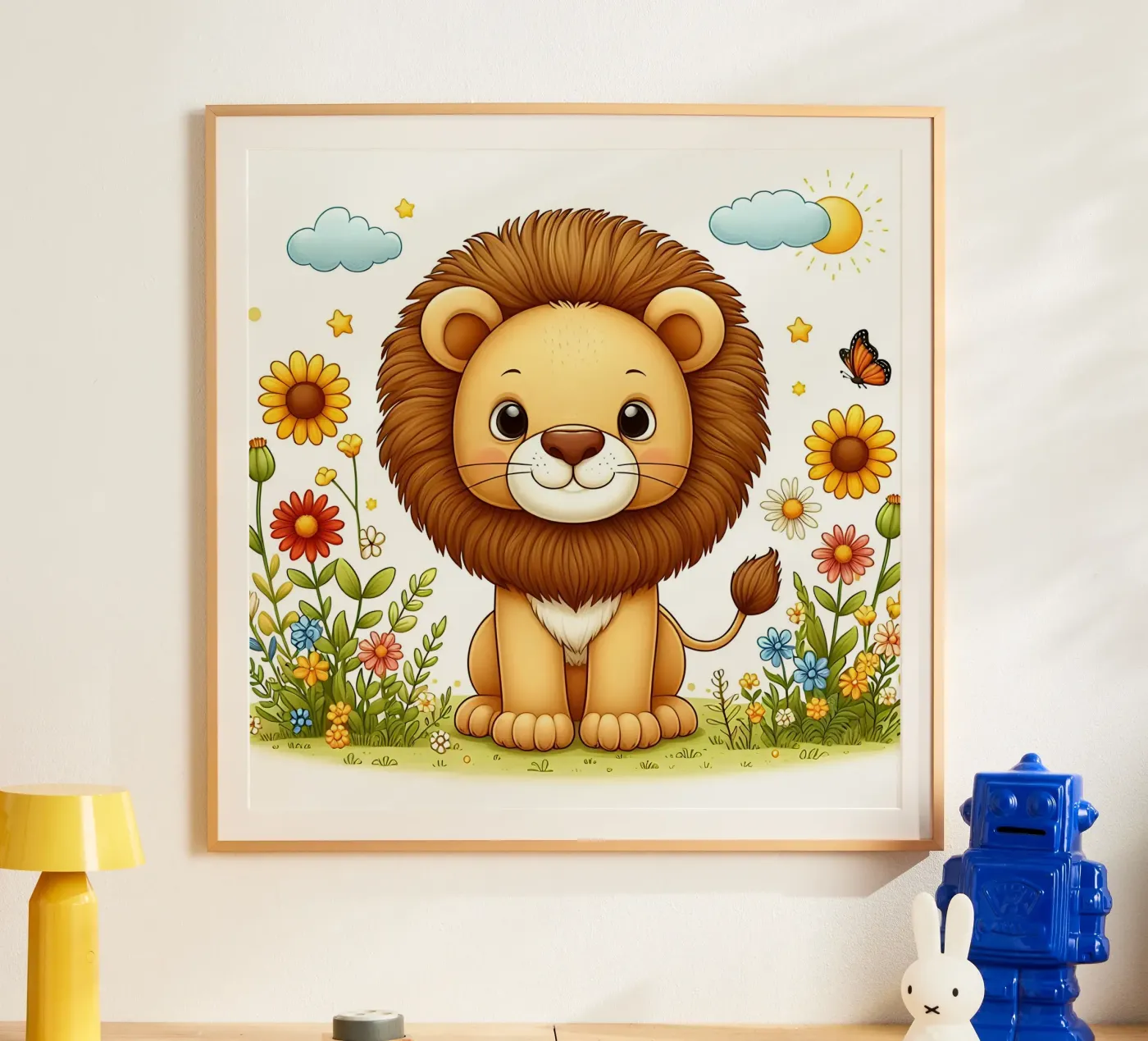 Leone poster da hunde-katzen-tiere