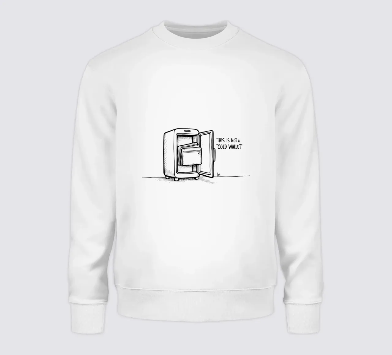 RRRRrrrr_Cold Wallet Story 1 felpa da Crypto_Jungle