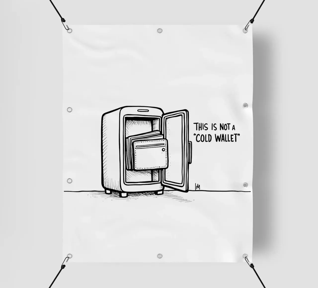 RRRRrrrr_Cold Wallet Story 1 telo in pvc da Crypto_Jungle