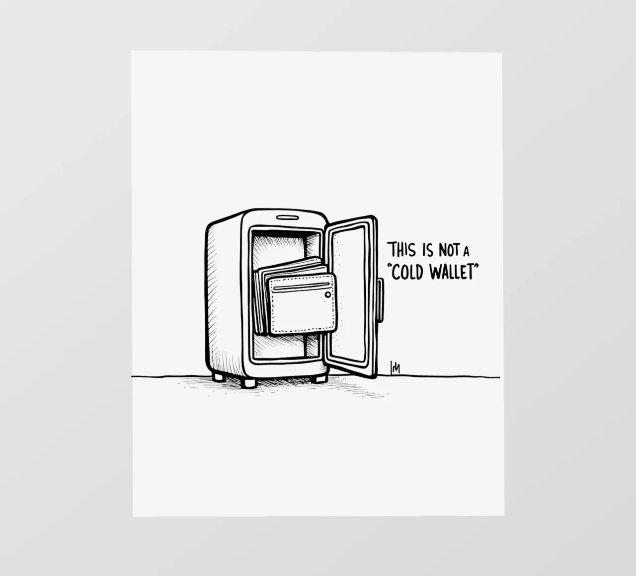 RRRRrrrr_Cold Wallet Story 1 telo in pvc da Crypto_Jungle