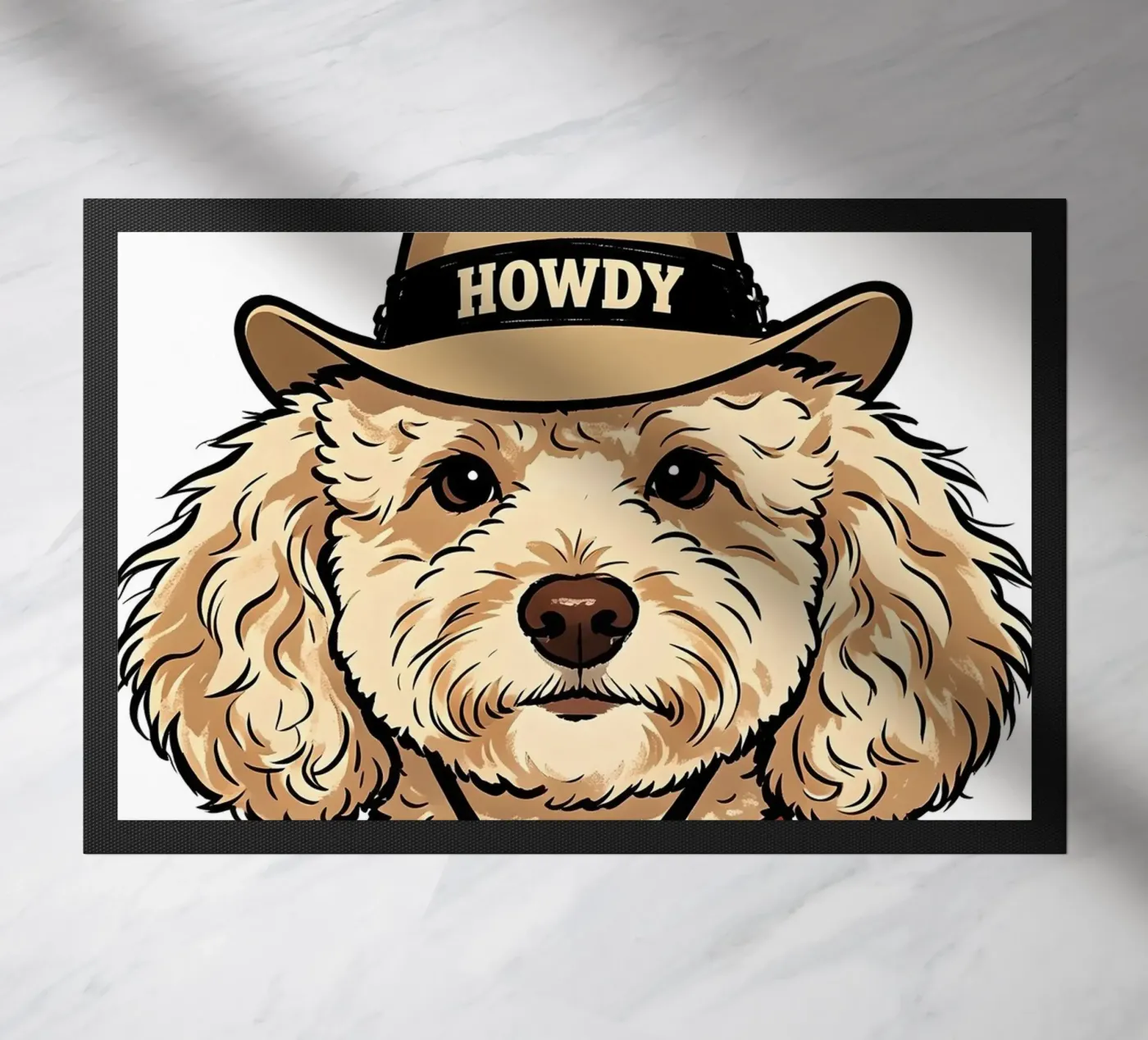 COWBOY, CANE E SHERIFF zerbino da ARTOMATIC