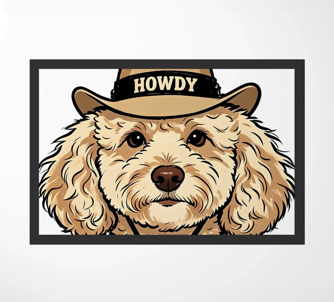 COWBOY, CANE E SHERIFF zerbino da ARTOMATIC